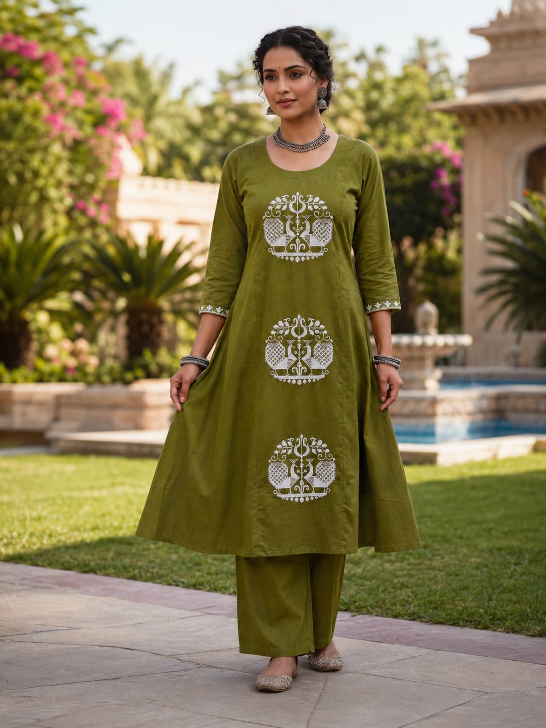 Green 2 Piece Set