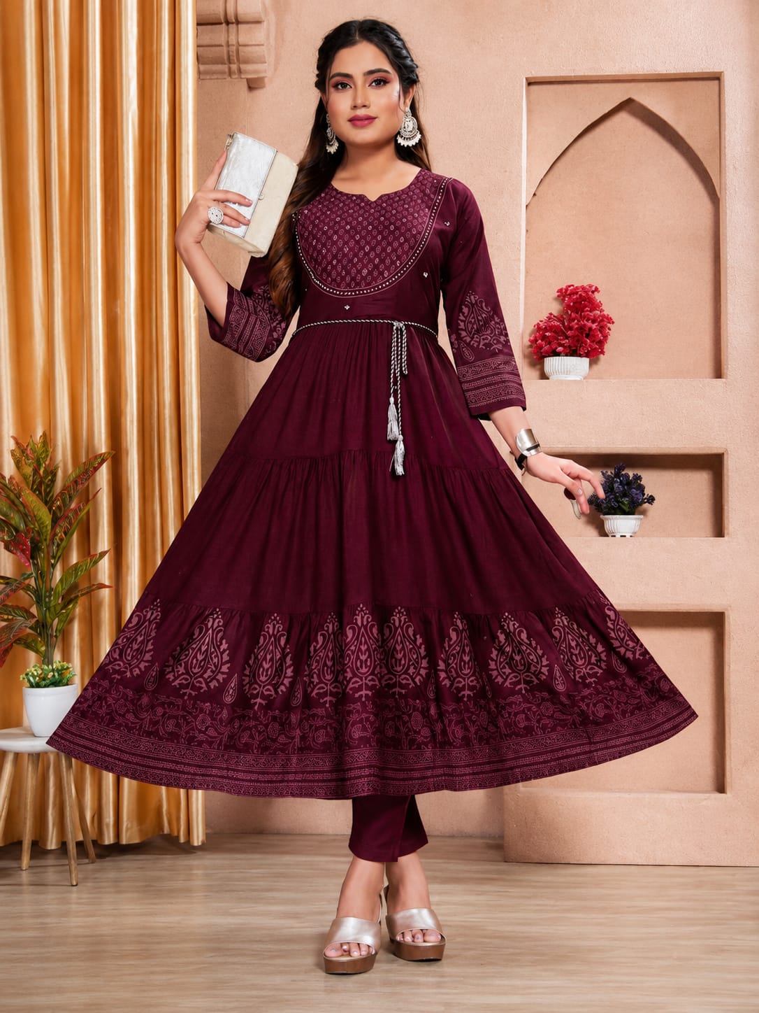 Maroon Umbrella top